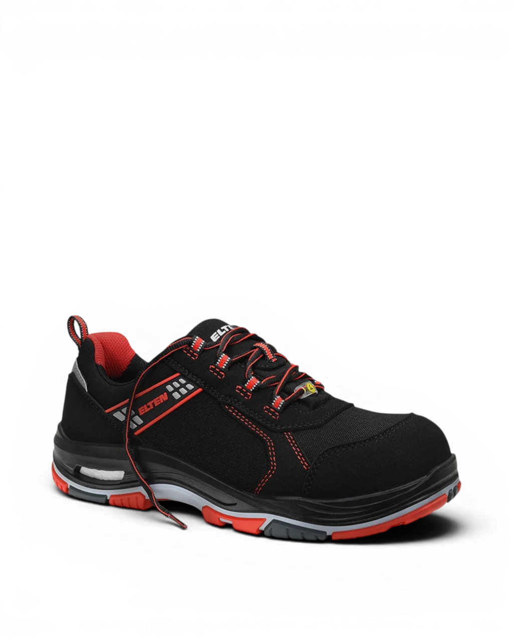 Elten Ian XXTP Low 721310 S2 Zwart/Rood