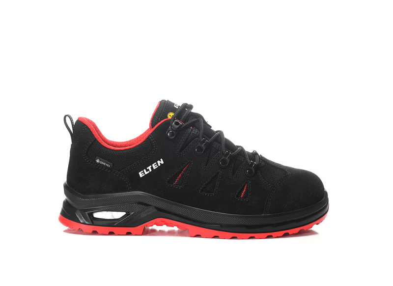 Elten Riwemo GTX 728011 Low S3S Zwart/Rood