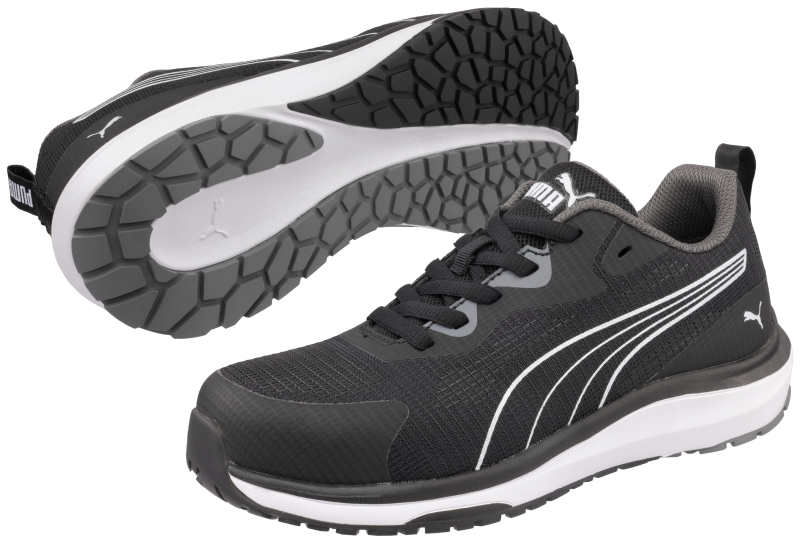 Puma Celerity Low 642960 S1PS Zwart/Wit
