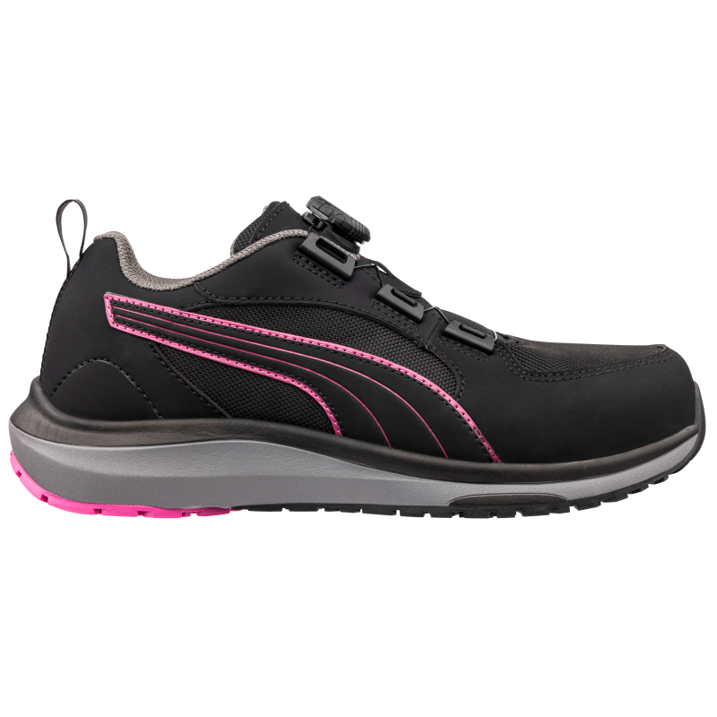 Puma Aspire Pink Disc Low S3S 642950 Zwart/Roze