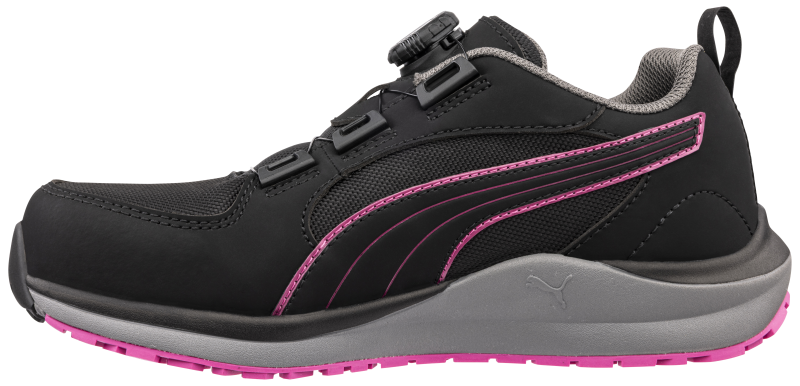 Puma Aspire Pink Disc Low S3S 642950 Zwart/Roze
