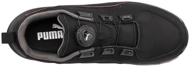 Puma Aspire Pink Disc Low S3S 642950 Zwart/Roze