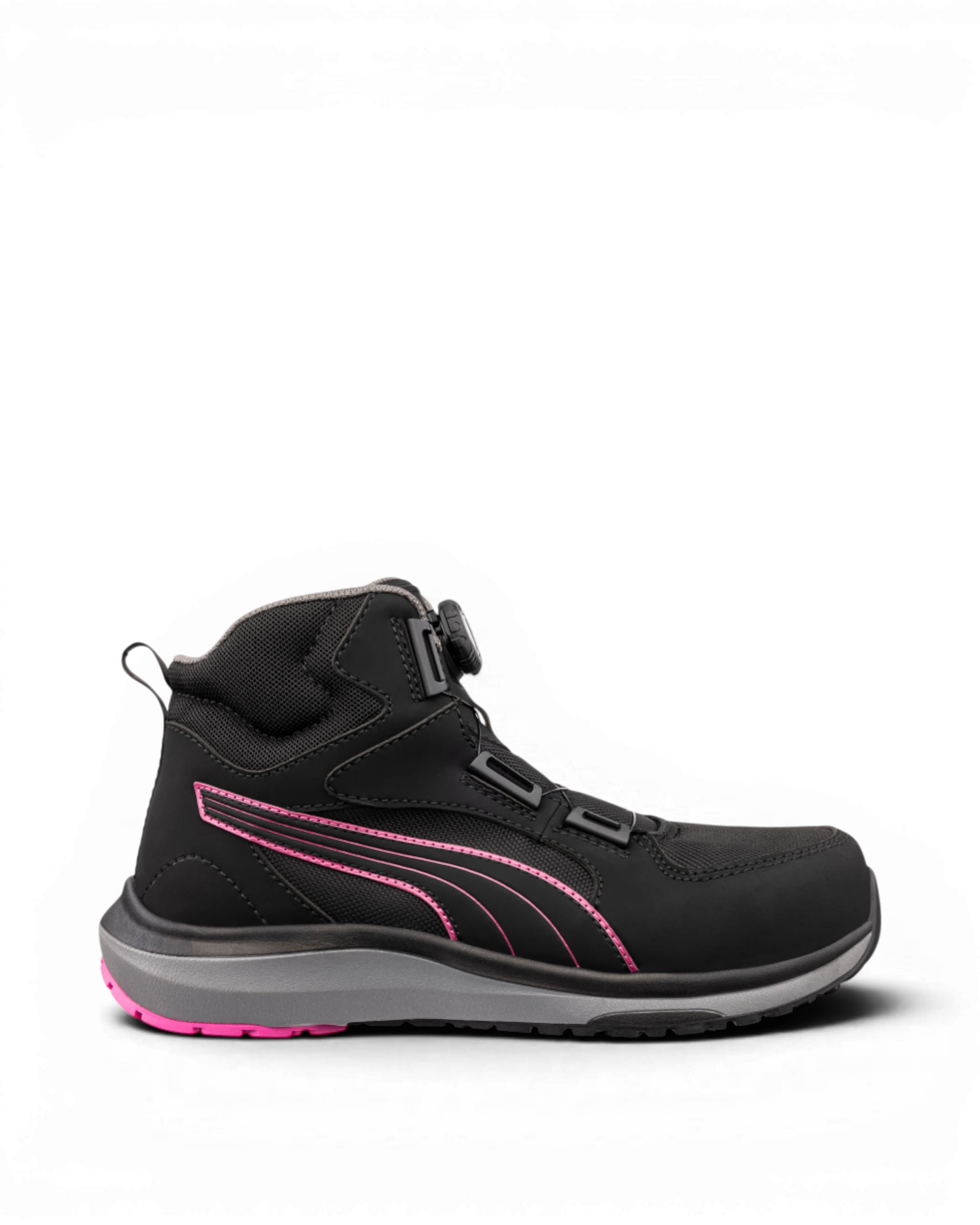 Puma Aspire Pink Disc Mid S3S 632950 Zwart/Roze