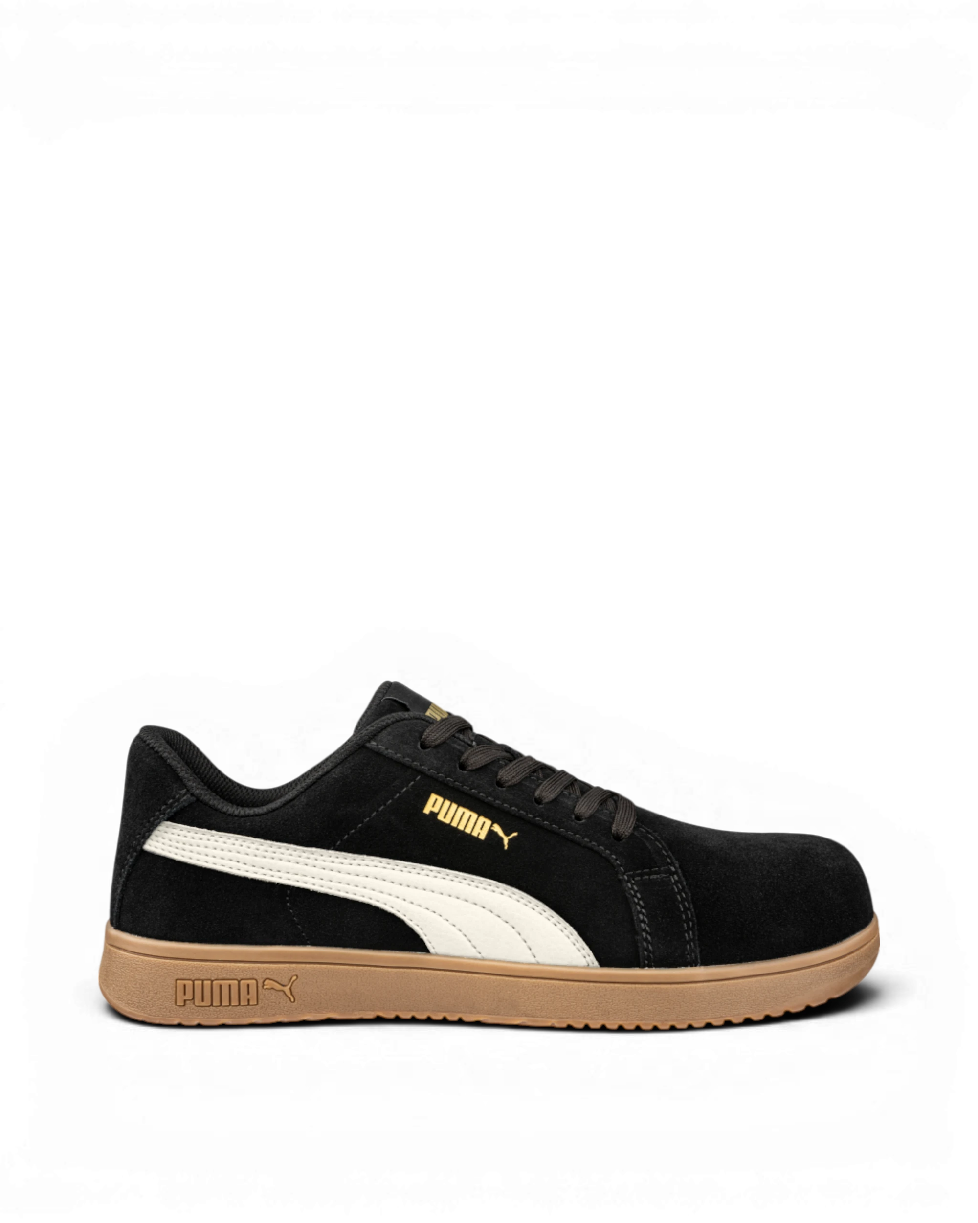 Puma Iconic Blk/gum Low S1PL 644400 Zwart