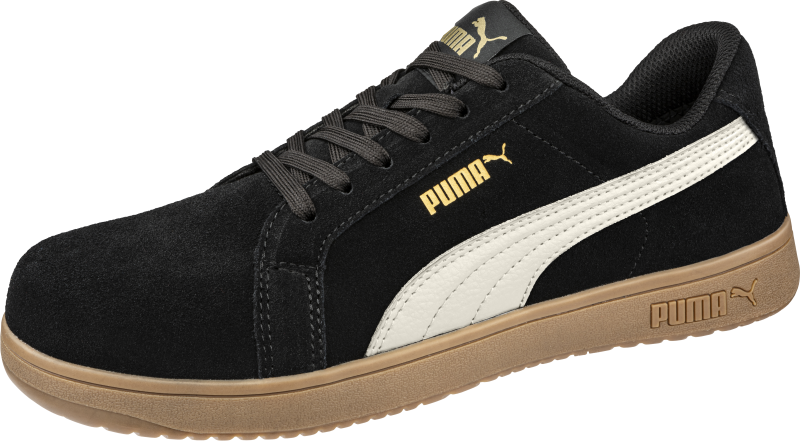 Puma Iconic Blk/gum Low S1PL 644400 Zwart