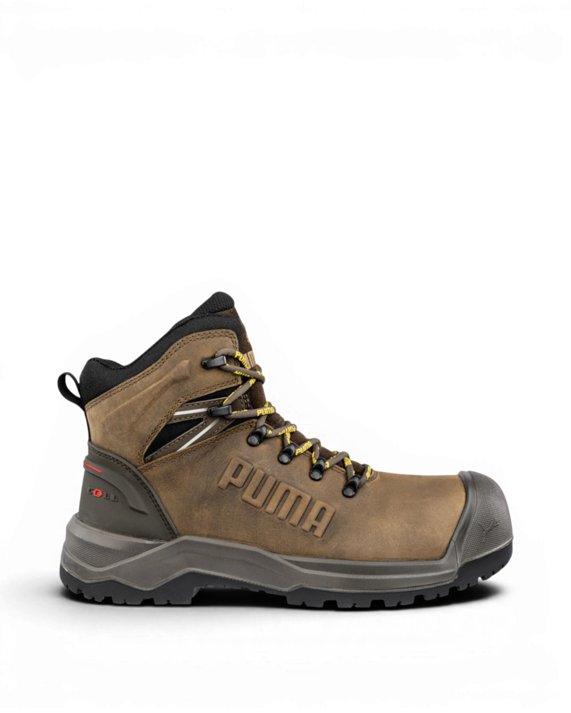 Puma Iron HD Brown Mid S3S 632710 Bruin