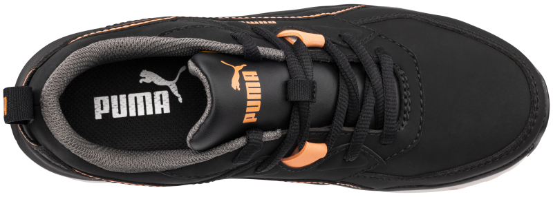 Puma Stepper Blk/peach Low S3S 642940 Zwart/perzik