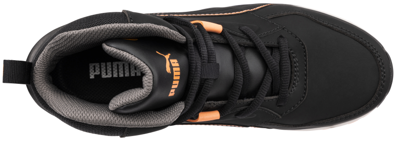 Puma Stepper Blk/peach Mid S3S 632940 Zwart/perzik
