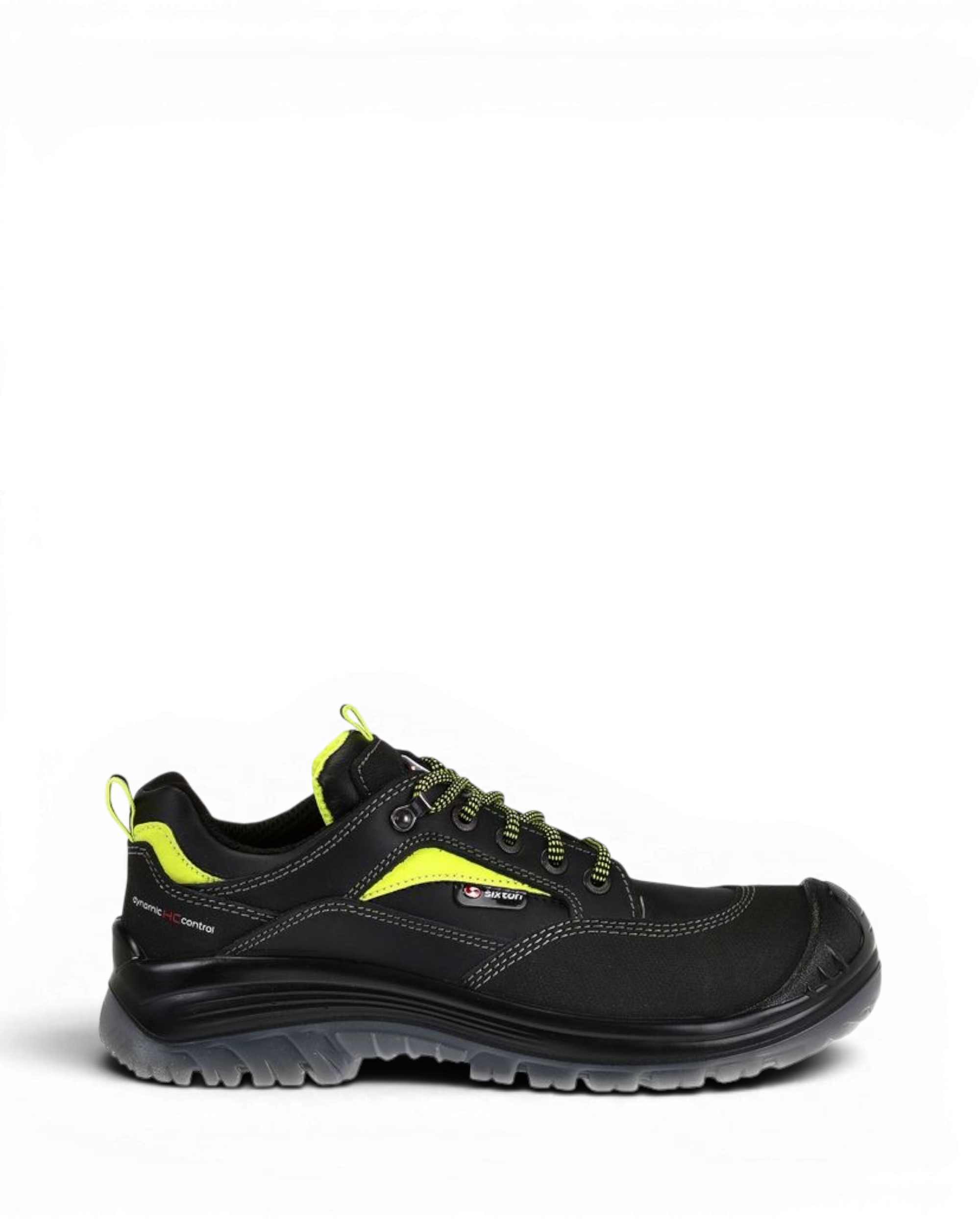 Sixton Land 81153-18 Laag S3 Zwart/Lime
