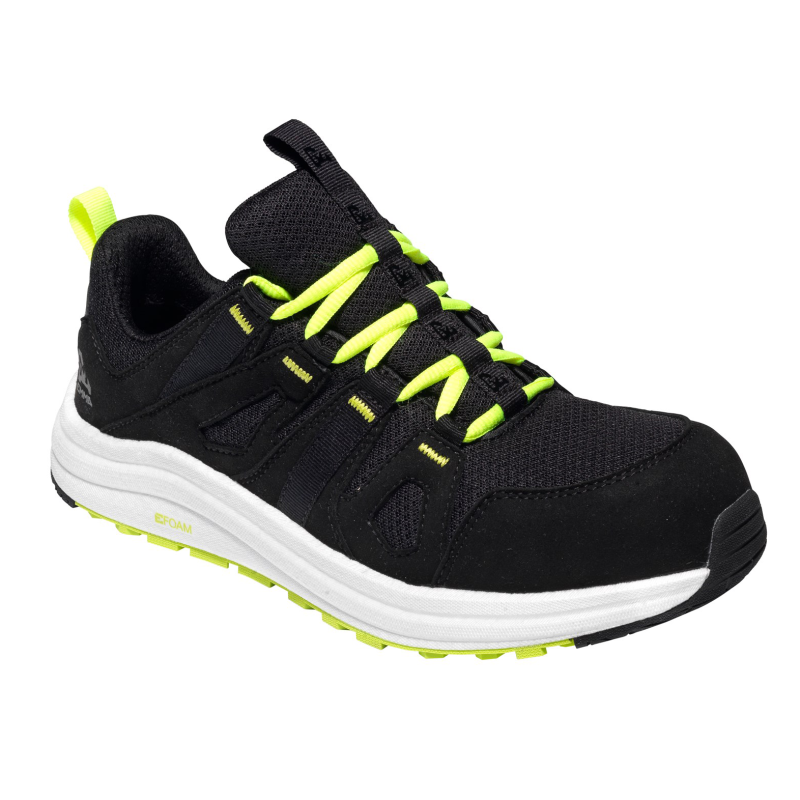 Emma E-BOUNCE D MM800100 Laag S1PS Zwart/Lime