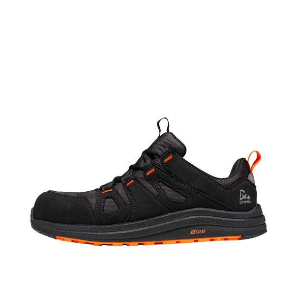 Emma E-BOUNCE D MM800103 Laag S3S Zwart/Oranje