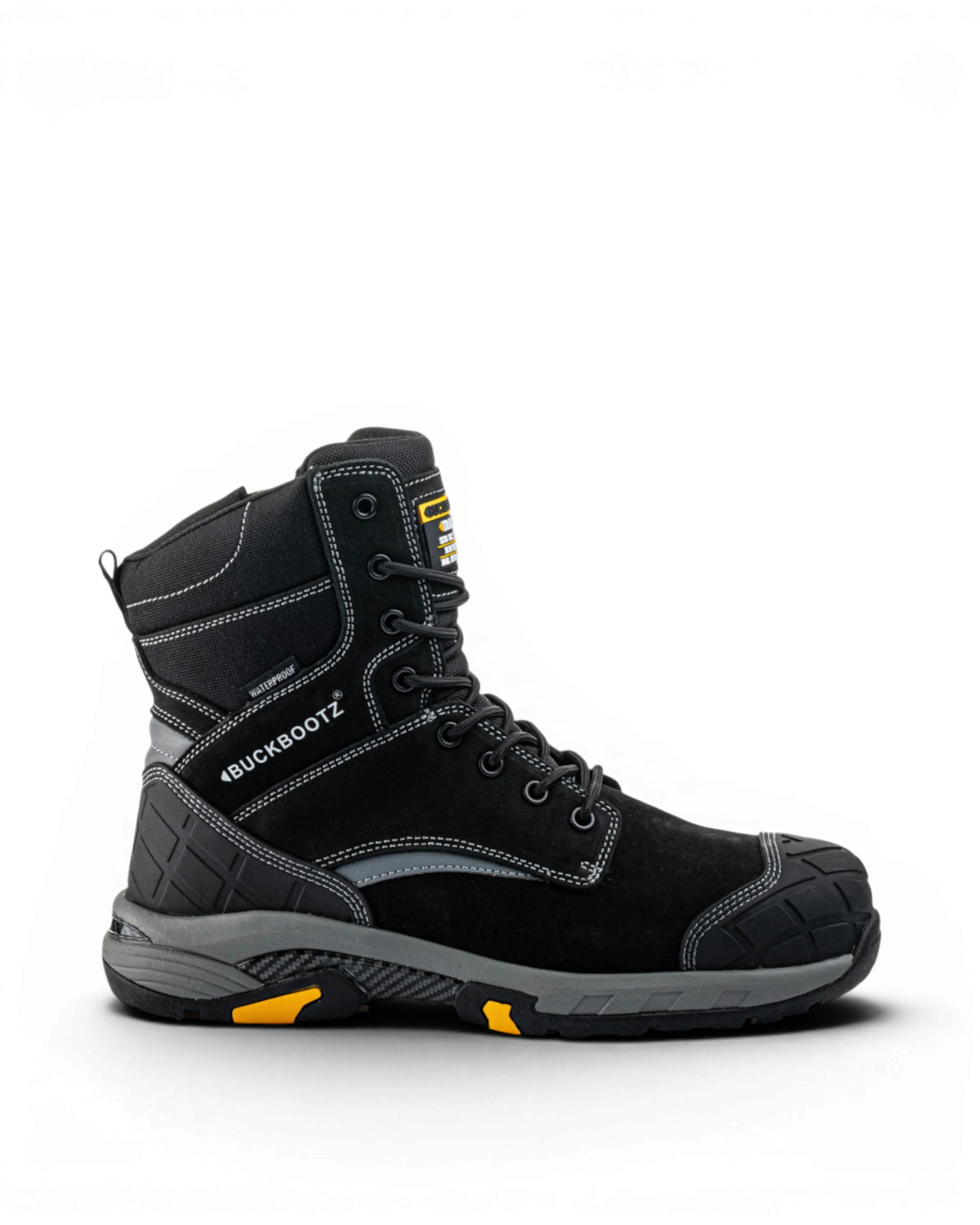 BuckBootz Tradez Blastz Hoog S7S Zwart Zwart