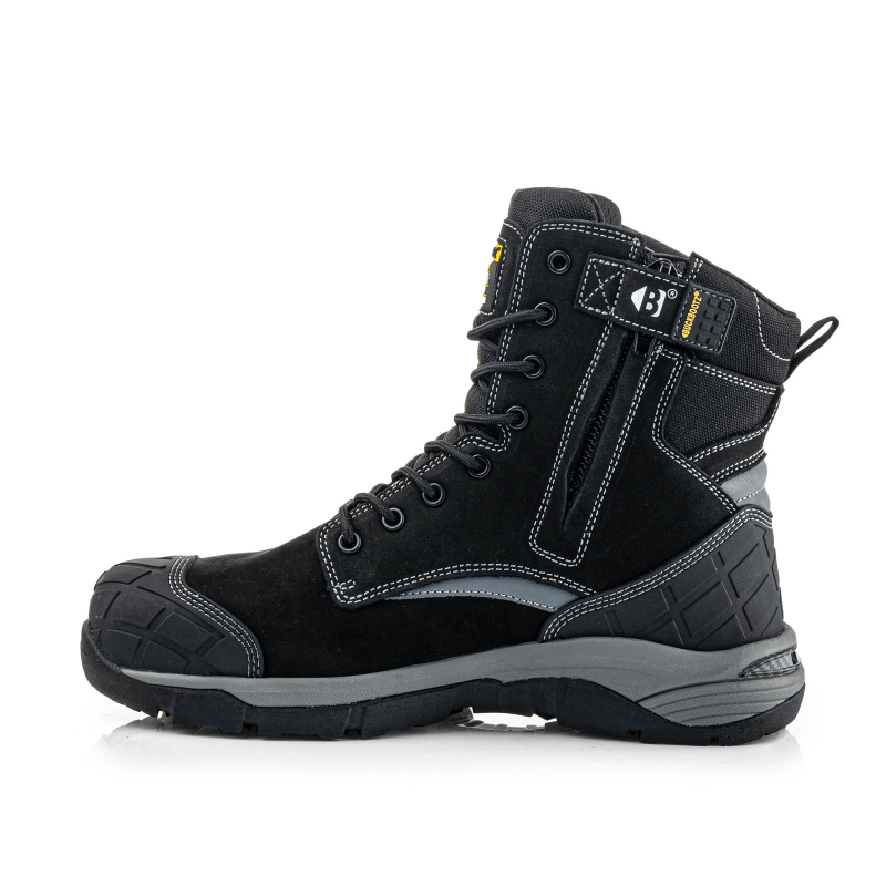 BuckBootz Tradez Blastz Hoog S7S Zwart Zwart