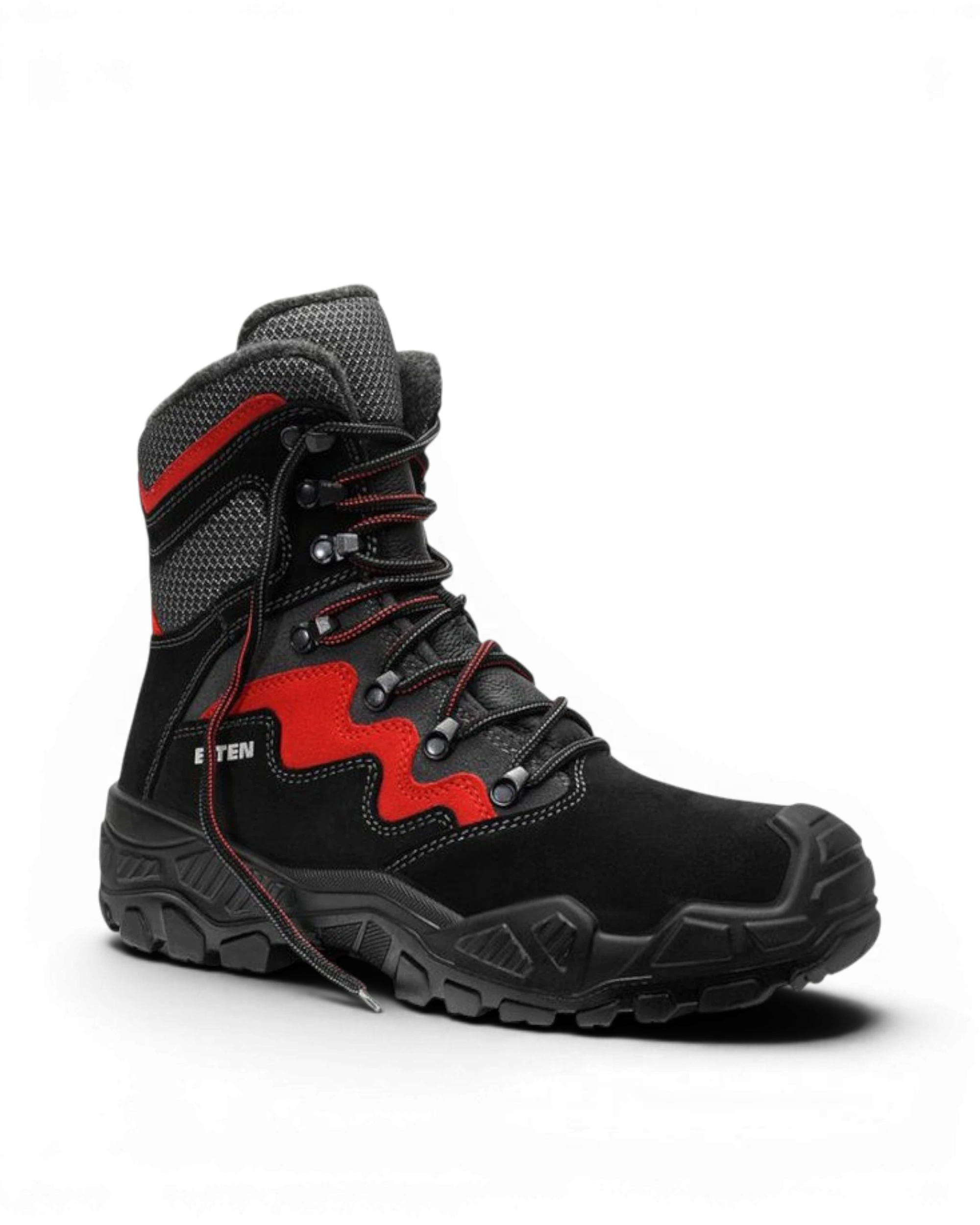 Elten Mick Hoog 783851 S3S Zwart/Rood