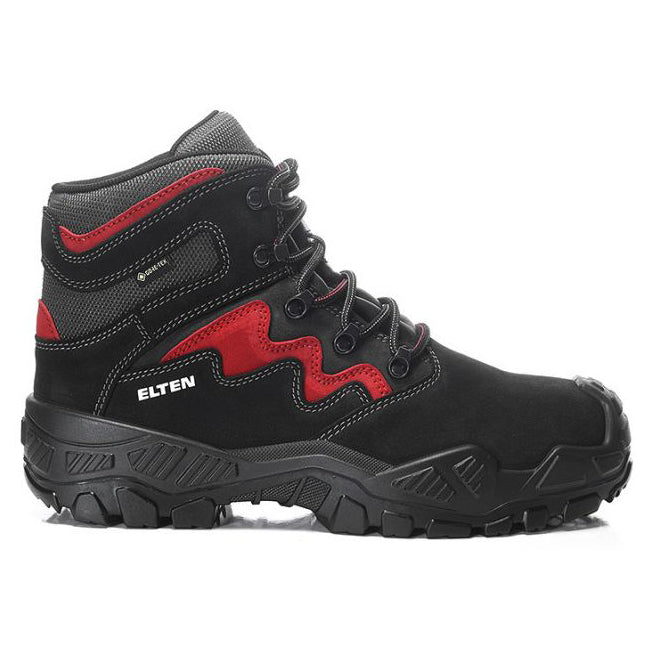 Elten Mick Mid GTX 763861 S3S Zwart/Rood