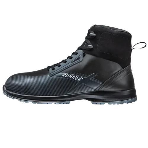 Atlas GX 305 Dames Hoog S3 Zwart