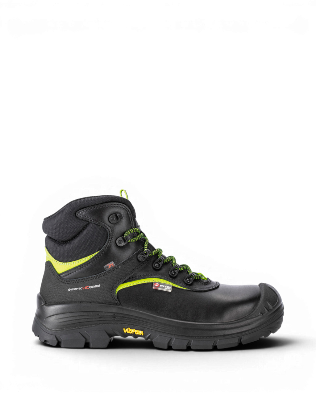Sixton 89117-15 Eldorado Hoog S3 Hdry Zwart/Lime Zwart/Lime