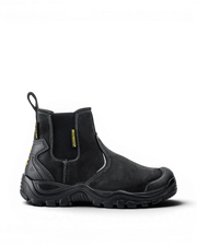 BuckBootz Instapper BSH006 Hoog S3 + KN Zwart BSH006BK