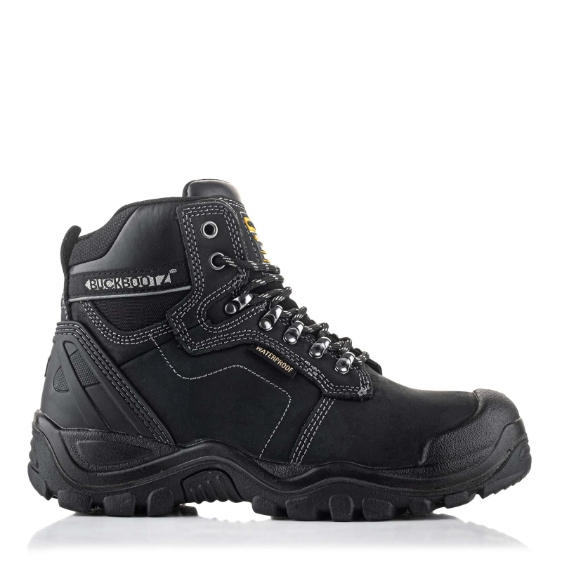 BuckBootz Schoen BSH009 Hoog S3 + KN BSH009BK