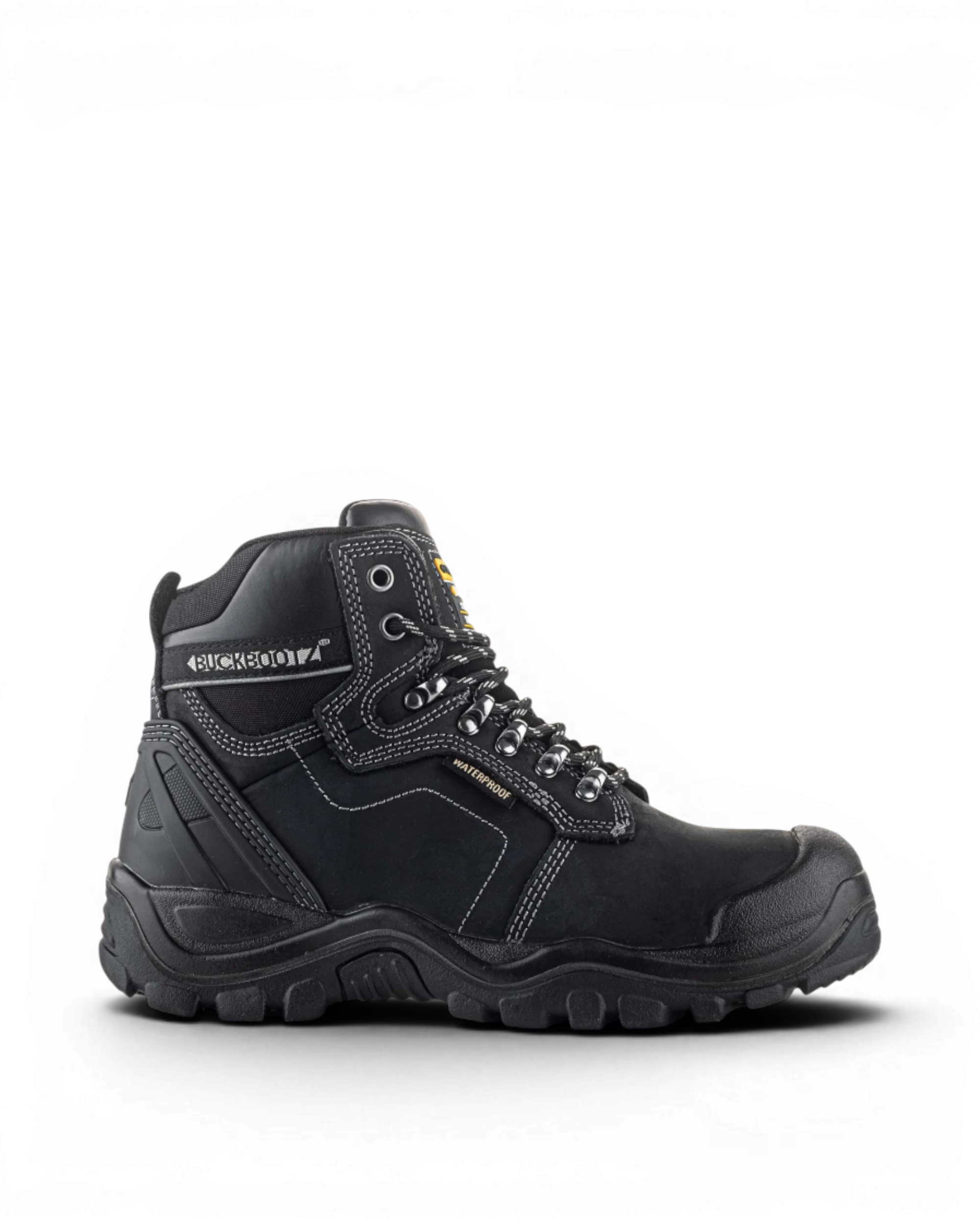 BuckBootz Schoen BSH009 Hoog S3 + KN BSH009BK