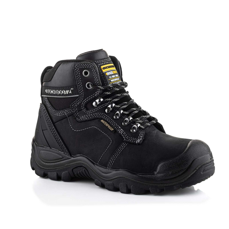 BuckBootz Schoen BSH009 Hoog S3 + KN BSH009BK