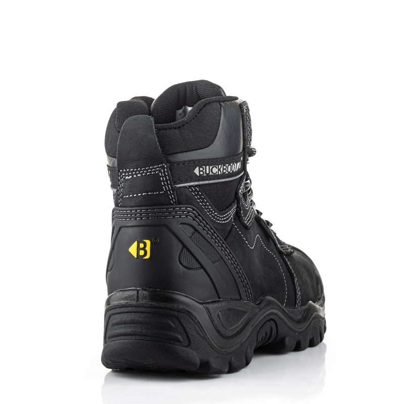 BuckBootz Schoen BSH009 Hoog S3 + KN BSH009BK