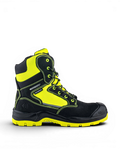 BuckBootz Schoen BVIZ1 Hoog S7S + KN Zwart/Geel Zwart/Geel BVIZ1YL