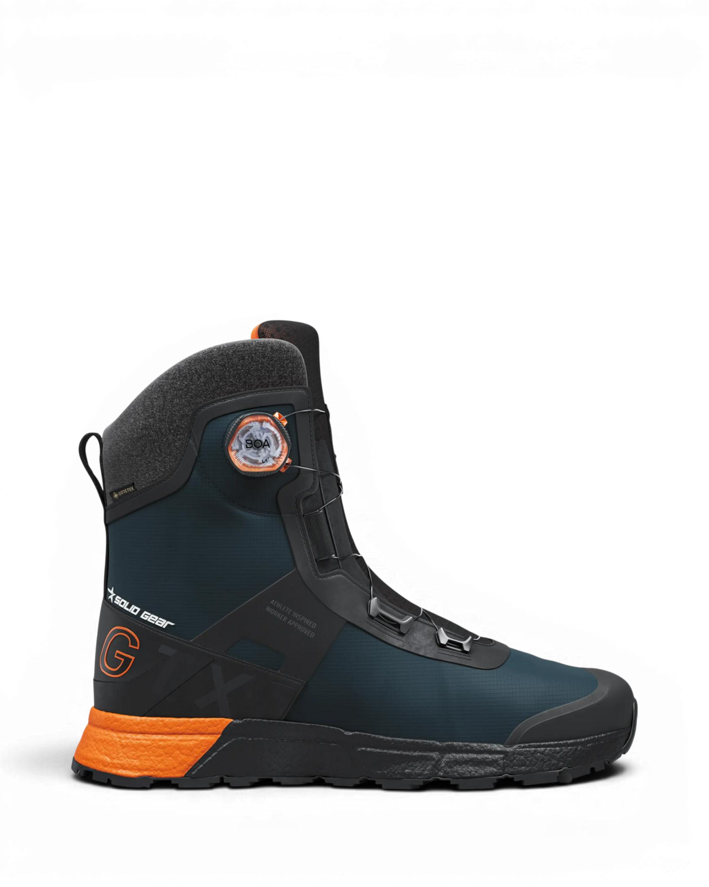 Solid Gear Bound GTX Hoog Blauw/Oranje