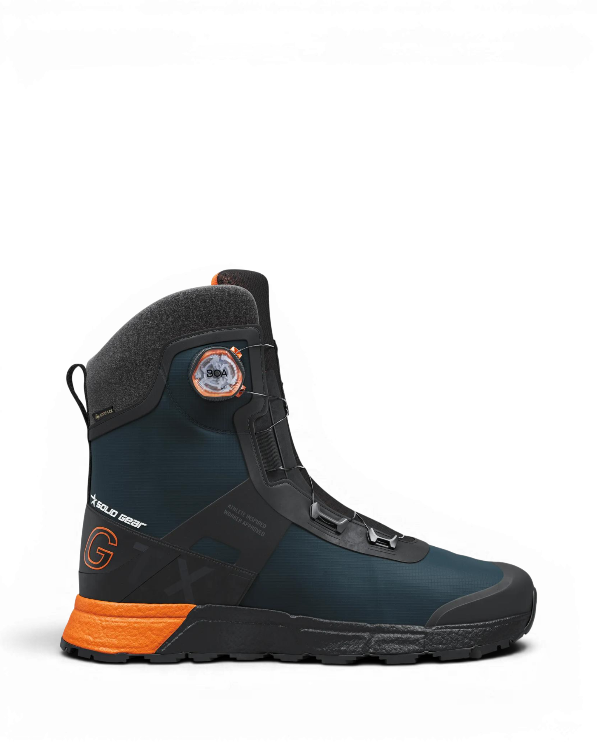 Solid Gear Bound GTX Hoog Blauw/Oranje