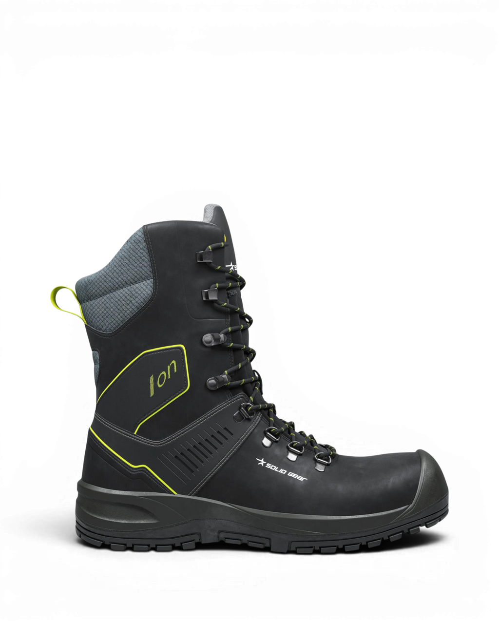 Solid Gear Ion Hoog Zwart/Groen