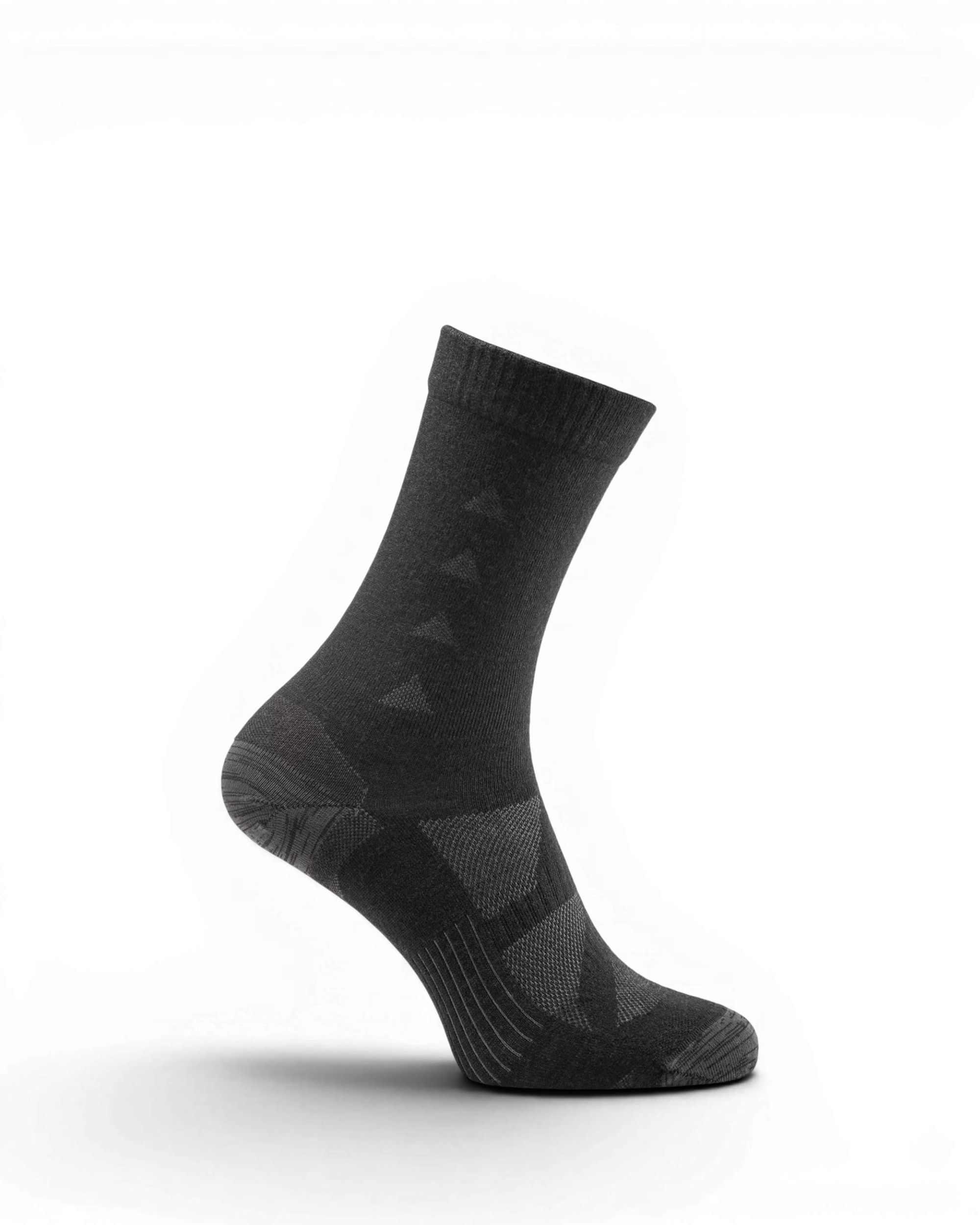 Solid Gear Ultra Thin Wool Sock Zwart
