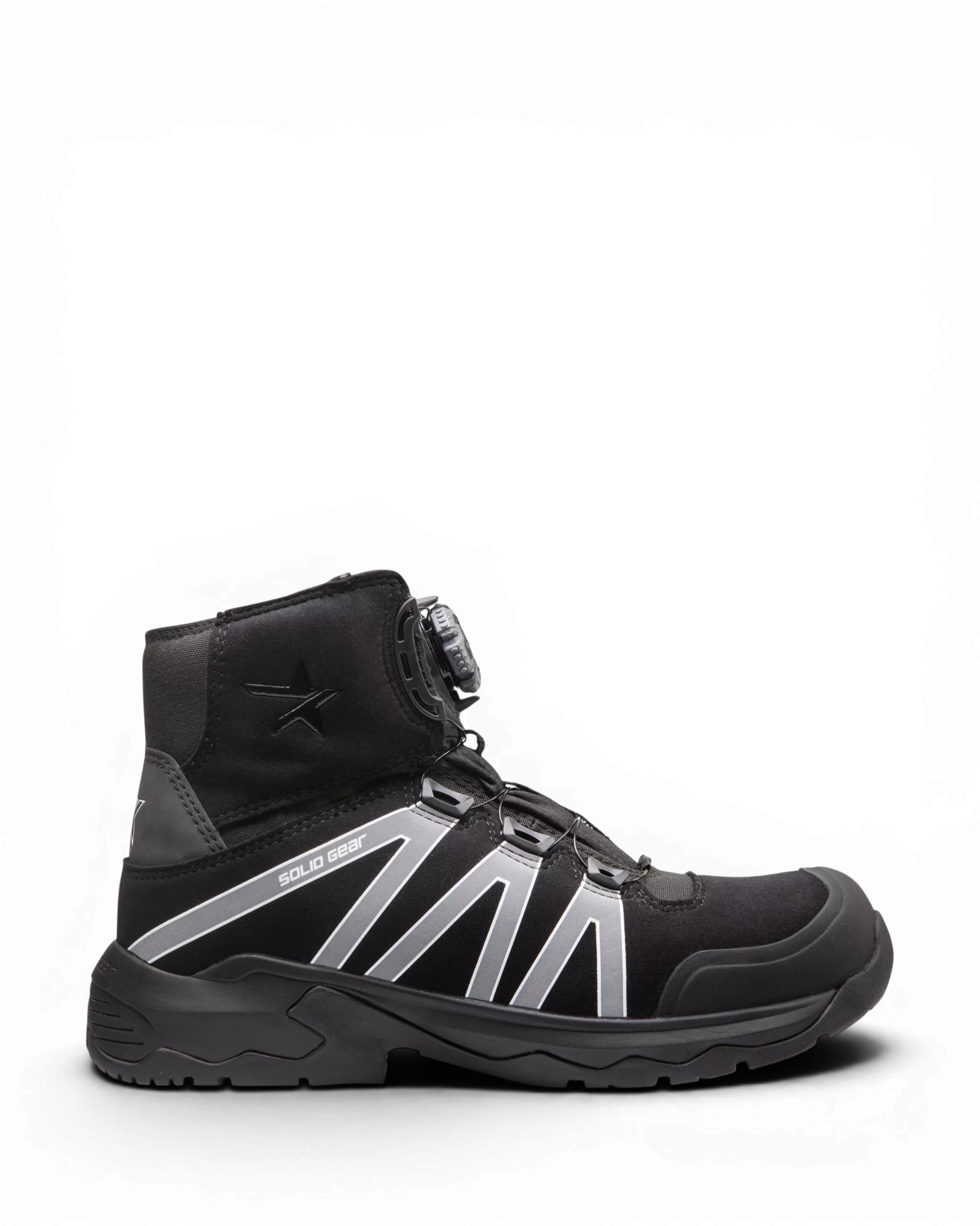 Solid Gear Onyx Mid Zwart