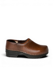 Strovels 304 D.H. klomp PU zool Bruin Bruin