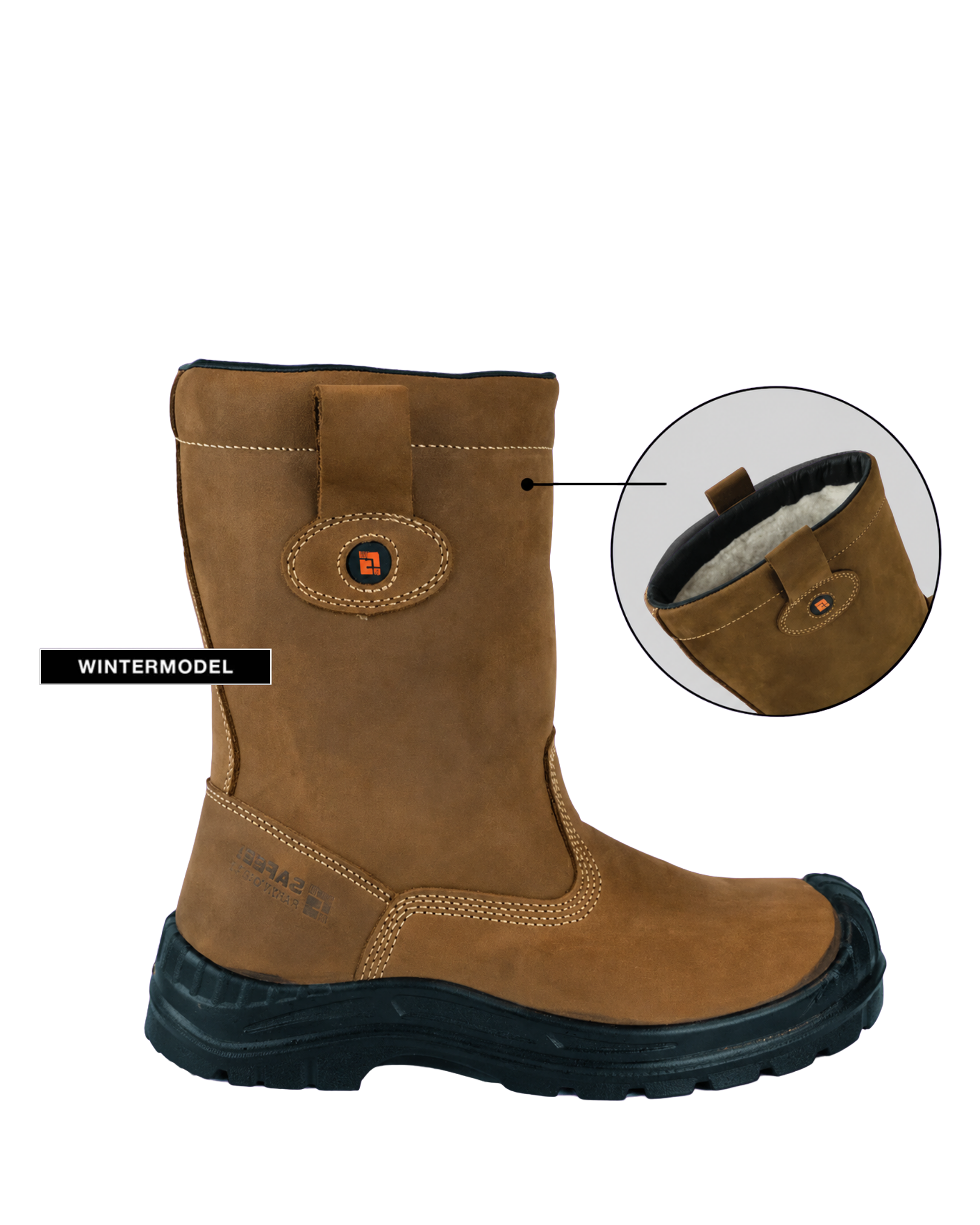 Safeet Lucca Laars Gevoerd S3 Bruin